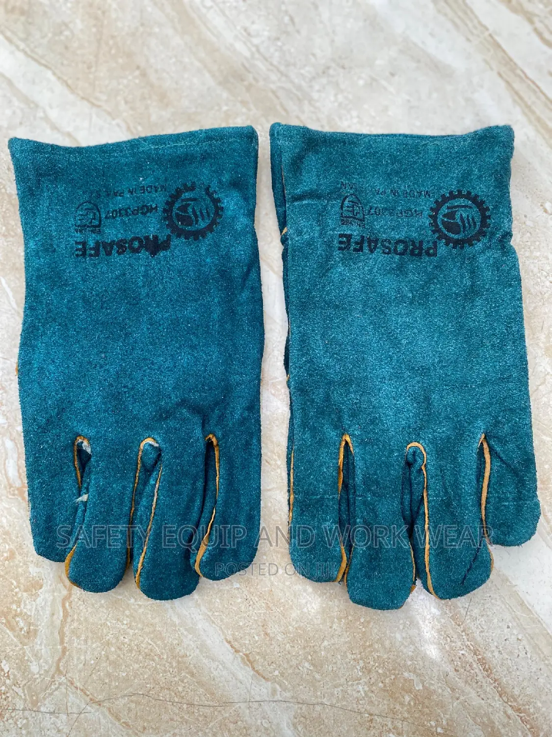 Heat-resistant Safety Welding Gloves For Protection