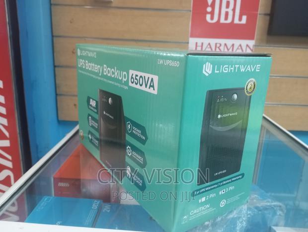 Lightwave " Lightwave Ups Battery Backup 650va "650v 650va!!