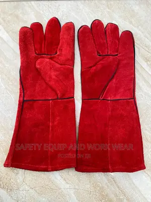 Quality Leather Welding Protective Gloves 16inches