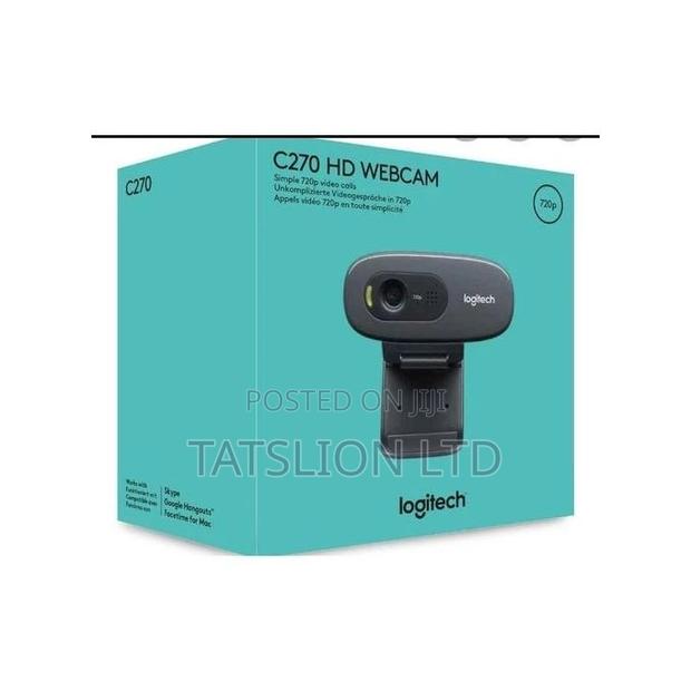 Logitech C270 HD 720p Widescreen Video Webcam - main view