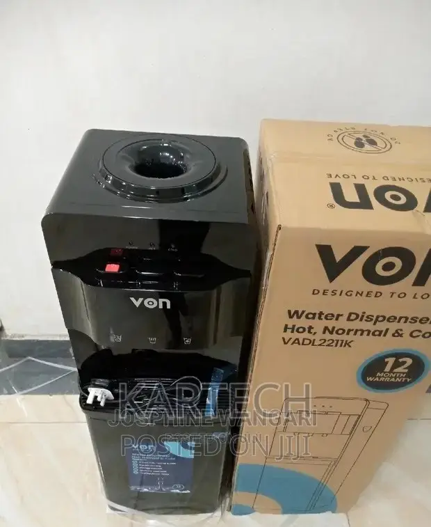 Von VADL2211K 3 Taps Hot, Cold and Normal Water Dispenser