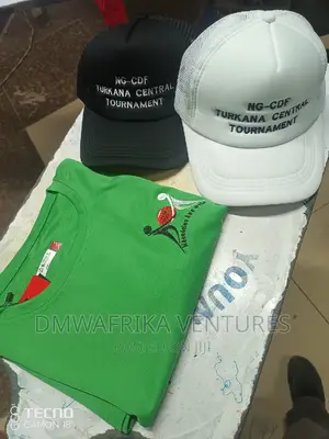 Embroidery Services for Caps and T-Shirts