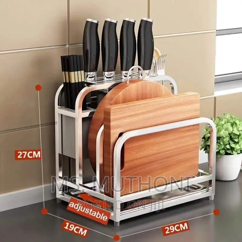 *Compact Multifunctional Stainless Rack
