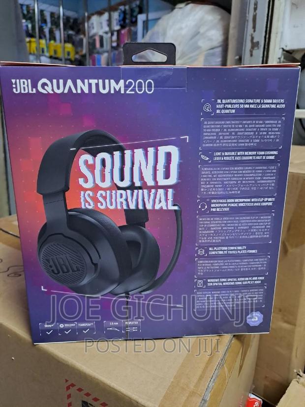 JBL Quantum 200 – Wired Over-Ear Gaming Headphones - thumbnail 2