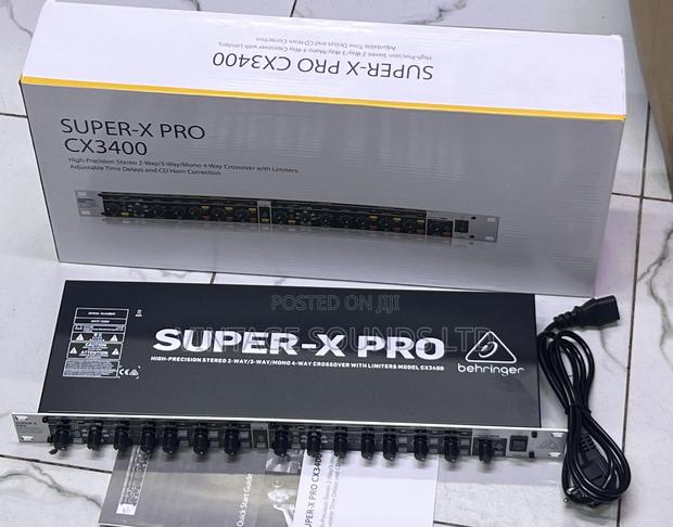 Behringer Cx3400 Crossover - main view