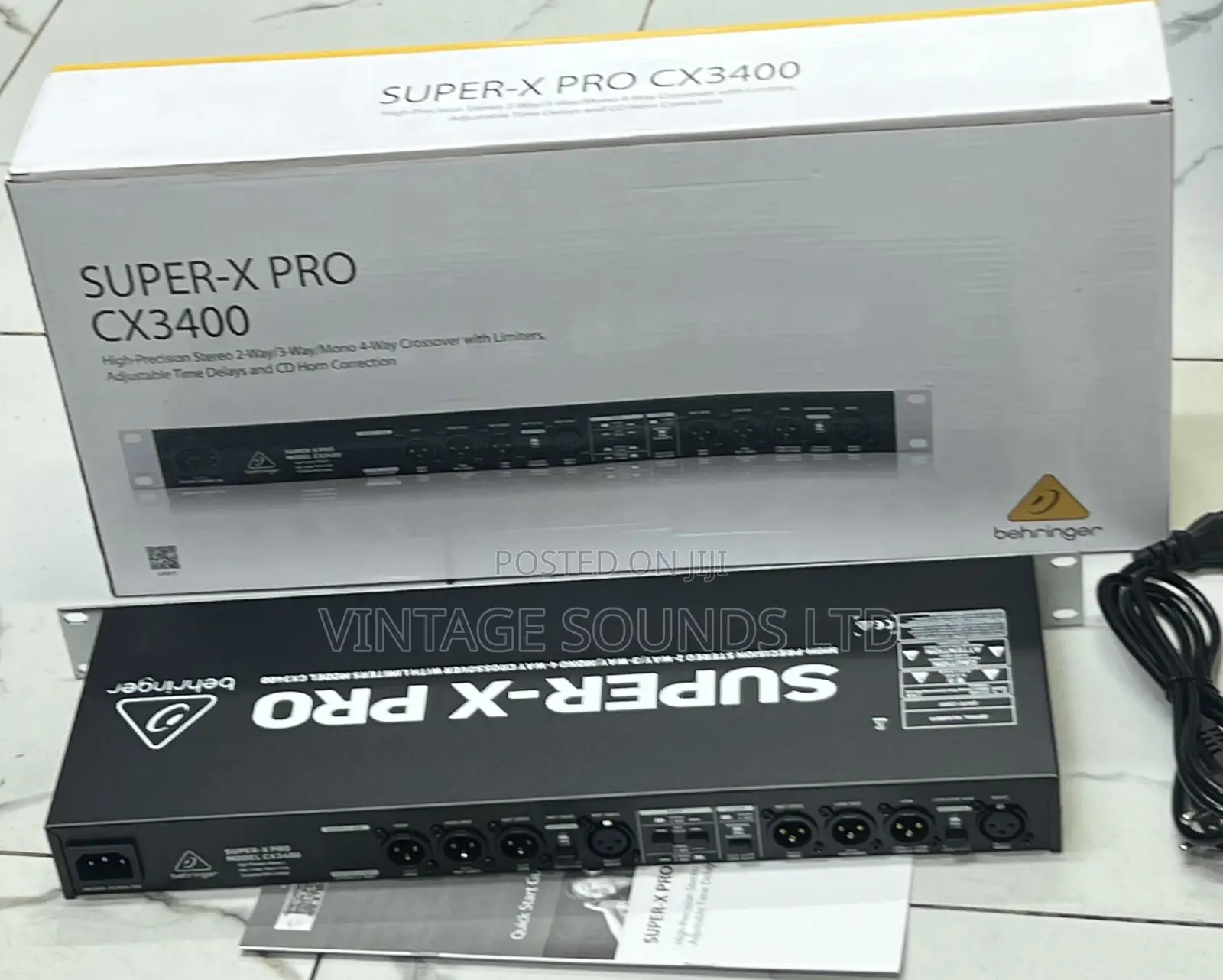 Behringer Cx 3400 Super X Pro Sound Crossover