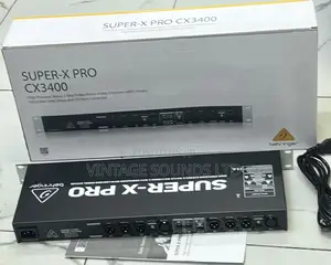 Behringer Cx 3400 Super X Pro Sound Crossover