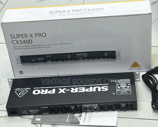 Behringer Cx 3400 Super X Pro Sound Crossover - thumbnail 2