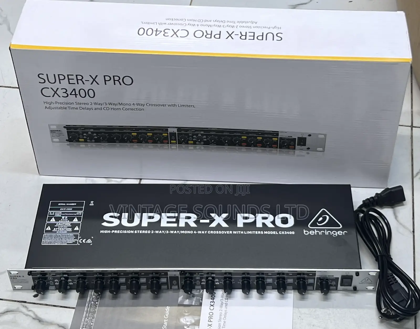Behringer Cx 3400 Super X Pro Sound Crossover
