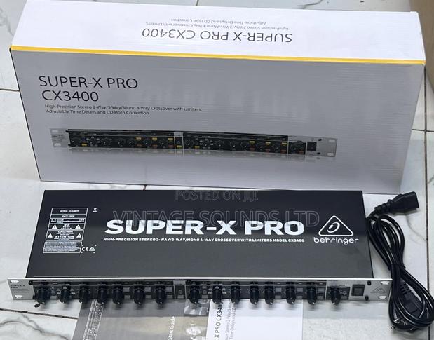 Behringer Cx 3400 Super X Pro Sound Crossover - main view