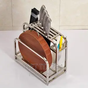 Compact Multifunctional Stainless Rack