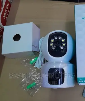 Dual Lens Wireless Wifi Smart CCTV Camera Indoor PTZ