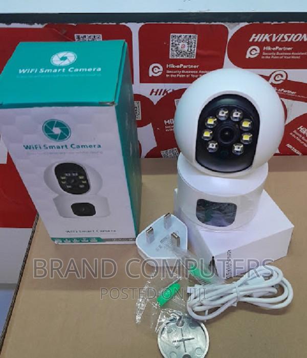 V380 SMART INDOOR CAMERA Nanny PTZ Dual Lens(Two Way Audio)