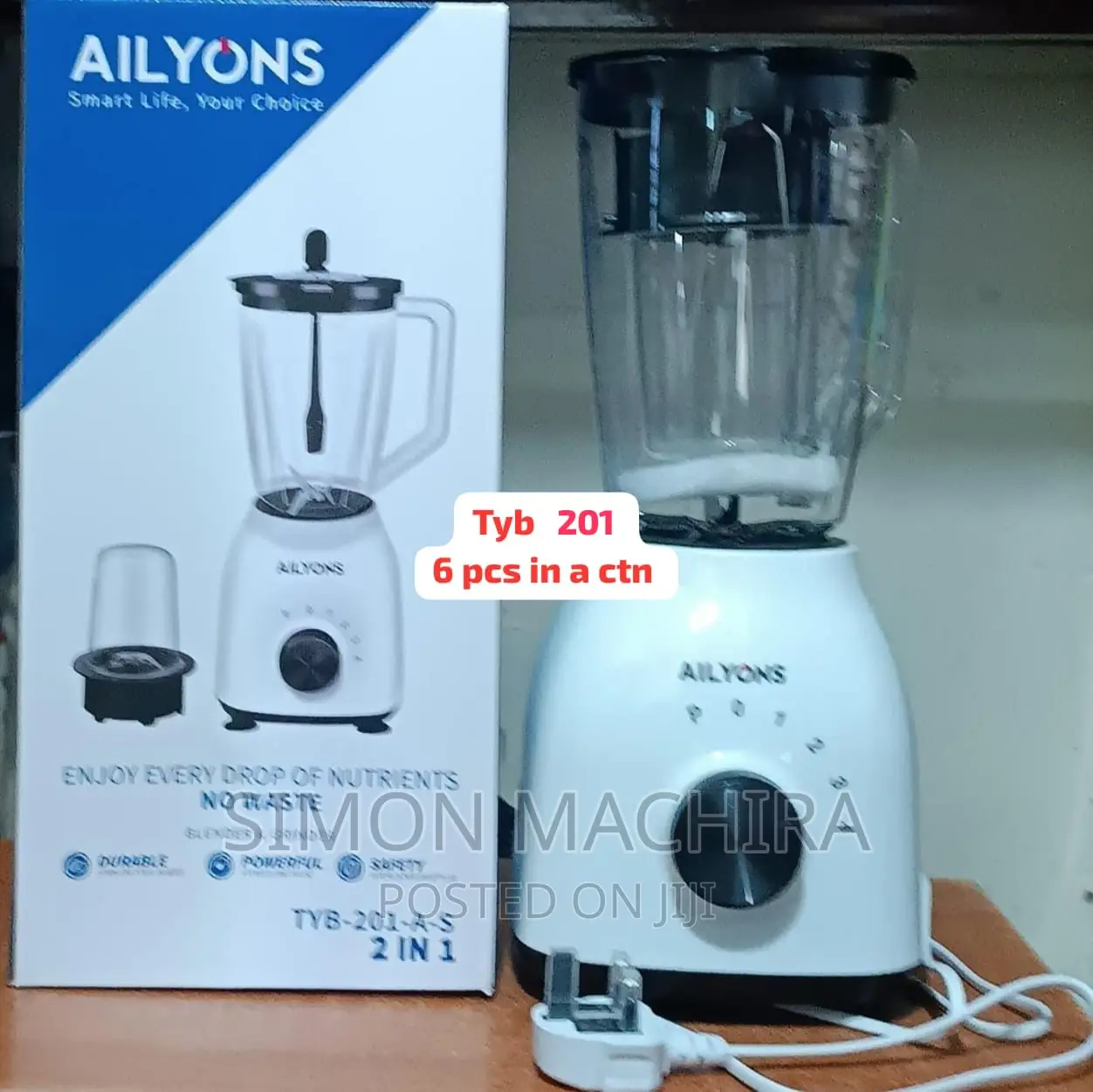 Ailyons 2 in 1 Blenders