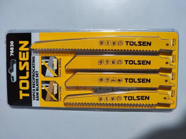 Tolsen Reciprocating Saw Blades Set 10pcs 76830 - main view