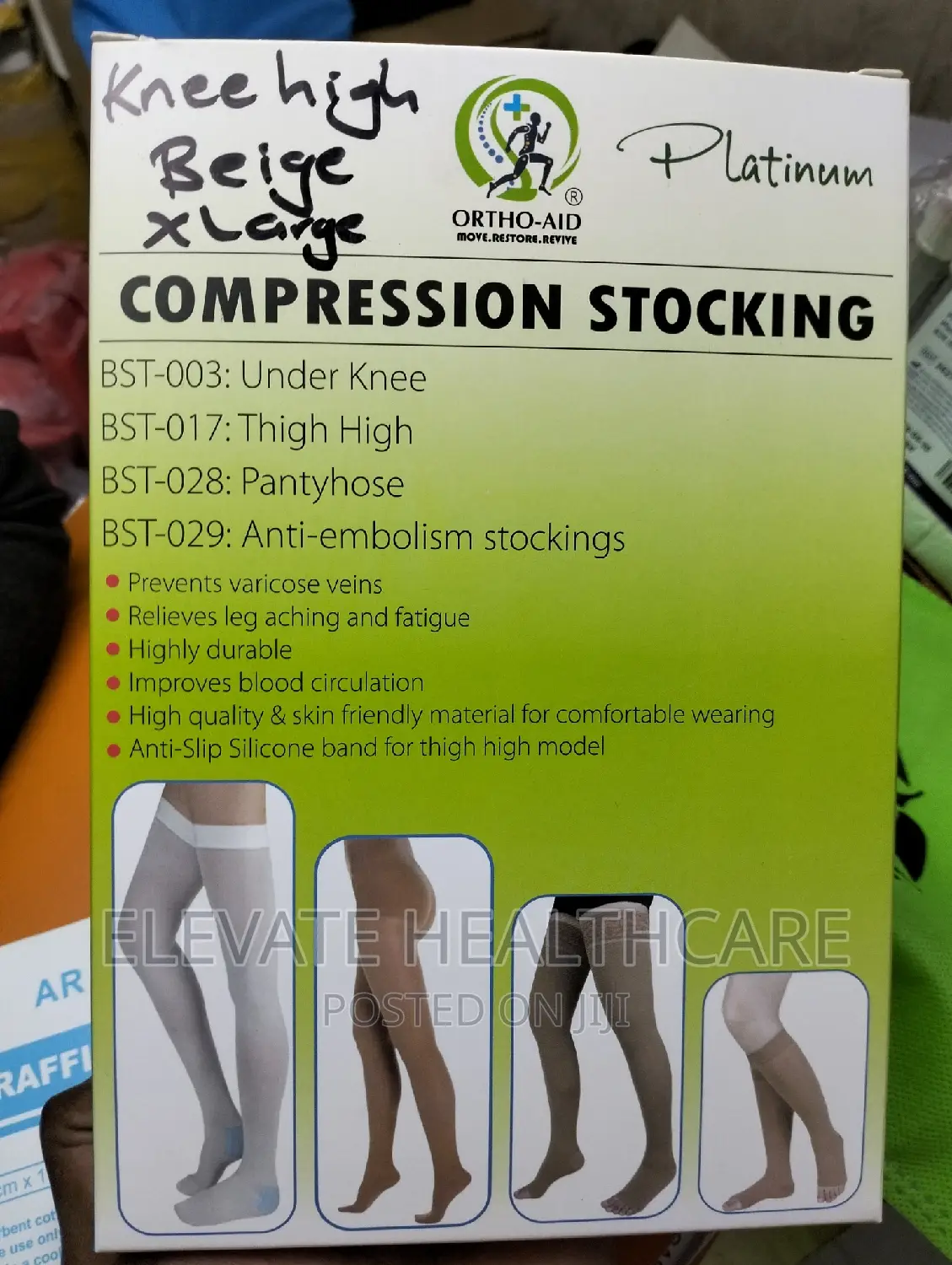 Medical Compression Socks (Under the Knee)