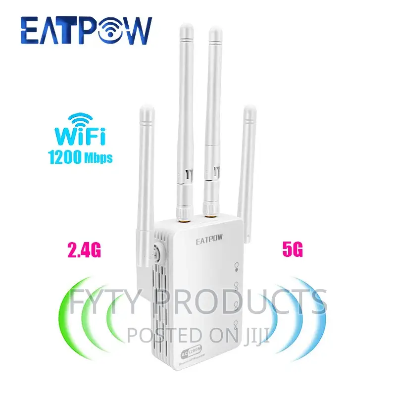 1200mbps Wifi Repeater Dual Band Wifi Signal Extender