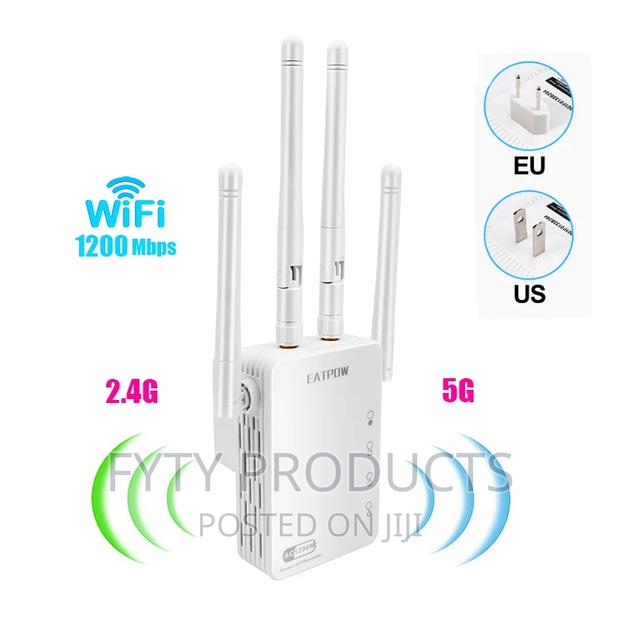 1200mbps Wifi Repeater Dual Band Wifi Signal Extender - thumbnail 6