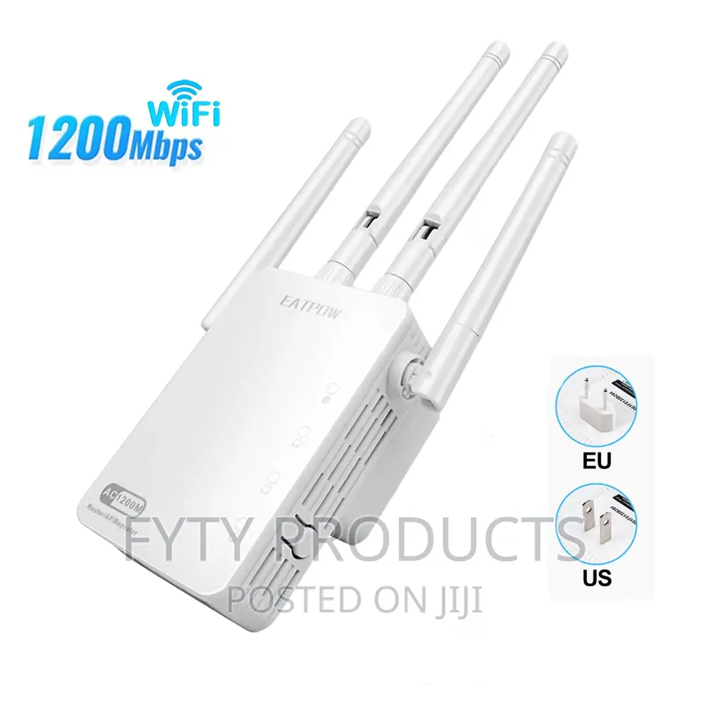 1200mbps Wifi Repeater Dual Band Wifi Signal Extender