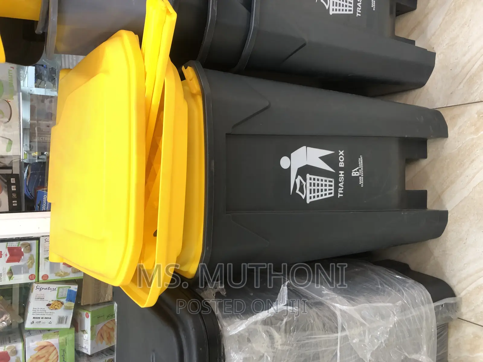 Big Capacity Dustbins 50 L ,80L ,100L