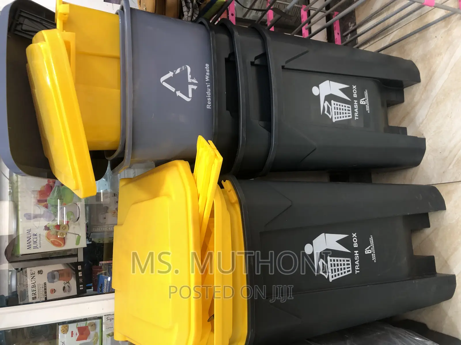 Big Capacity Dustbins 50 L ,80L ,100L