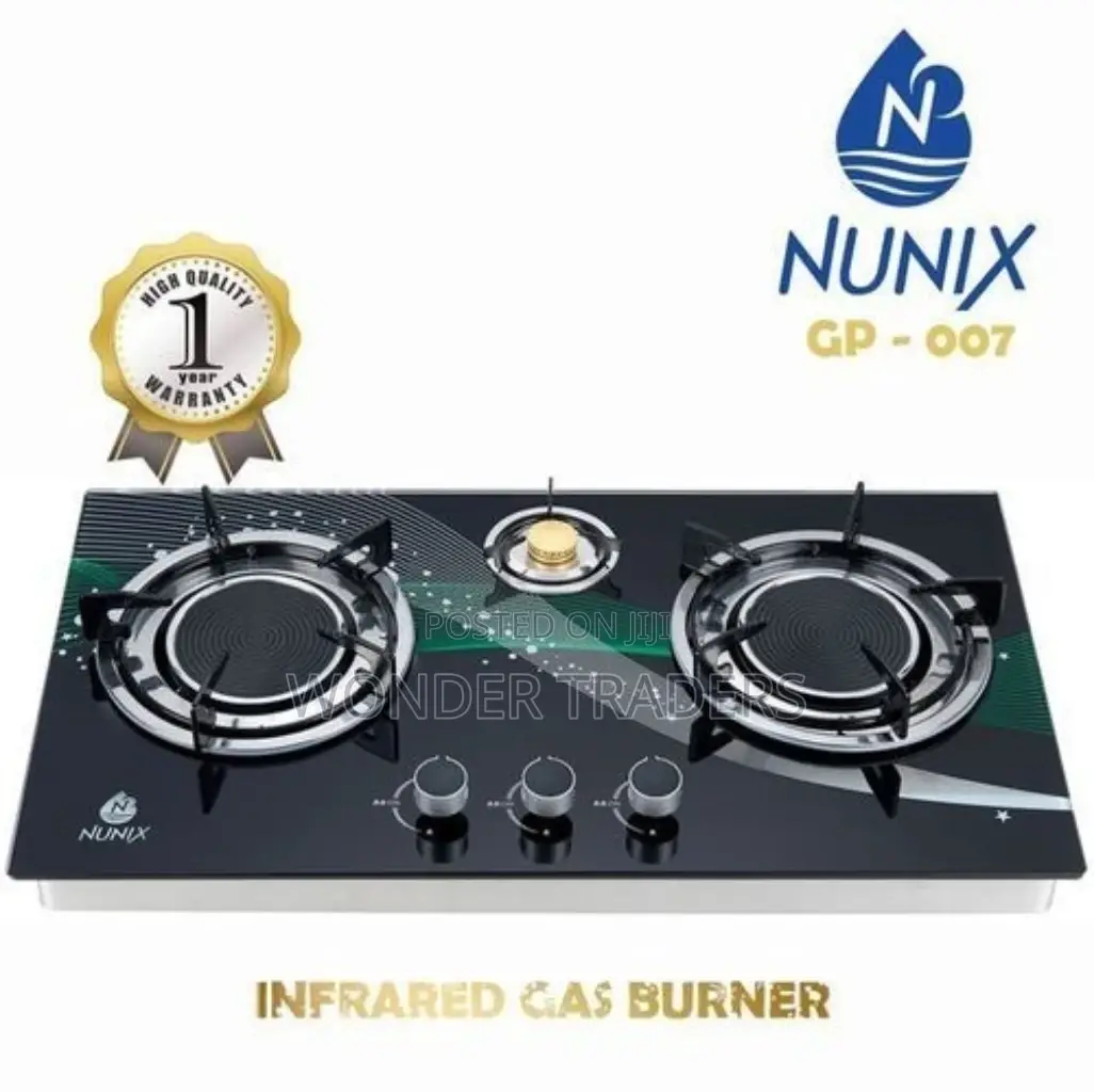3 Burner Infrared Cooker