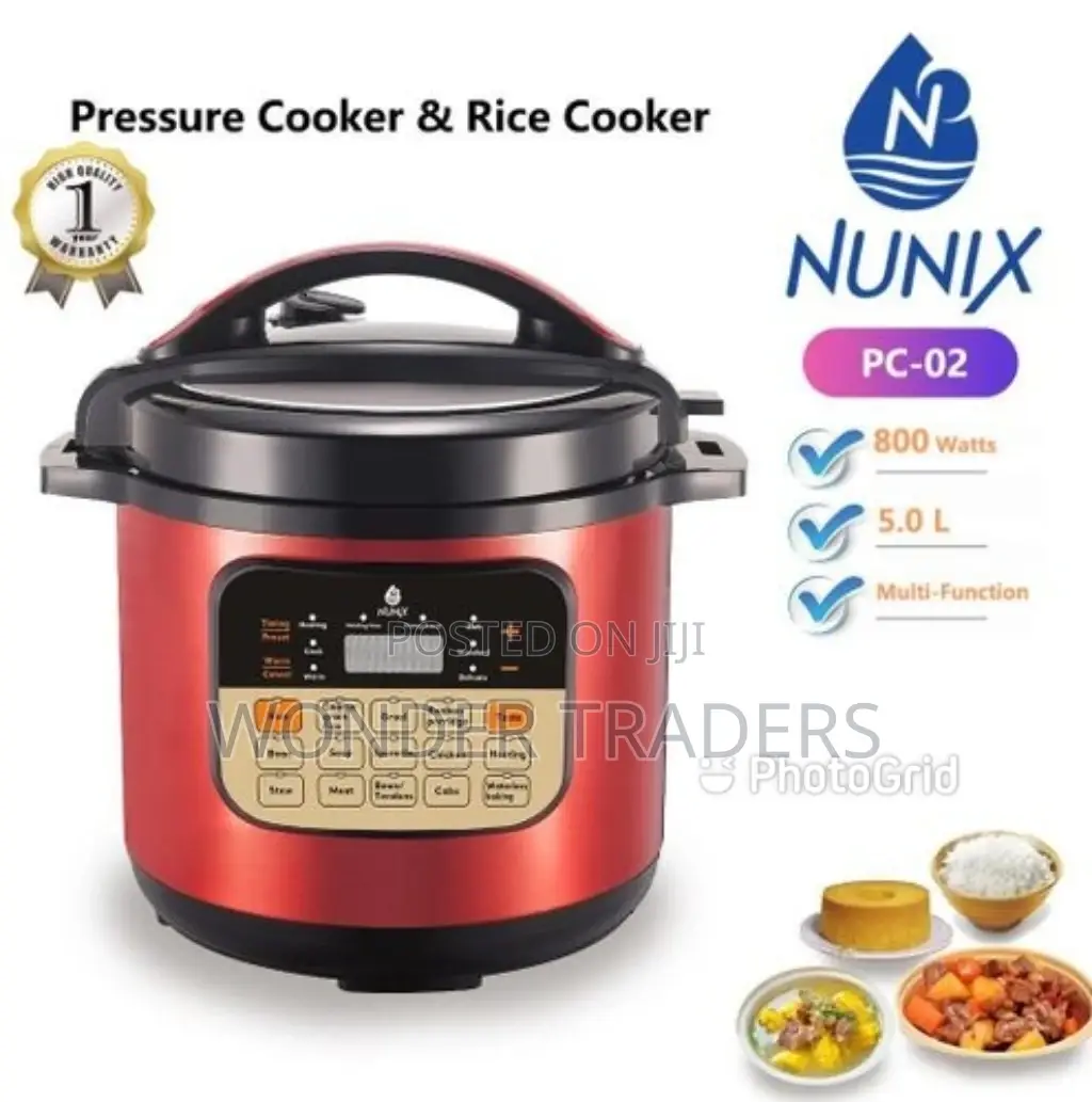 Nunix Pressure Cooker 5l Pc02k
