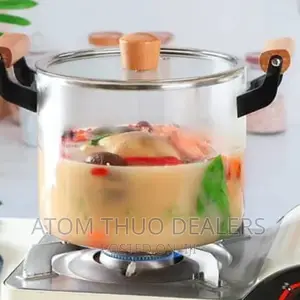 *Borosilicate Glass Pot*
Heat Resistant
Wooden Handle