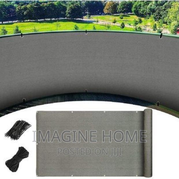 Grey Balcony Privacy Shield
