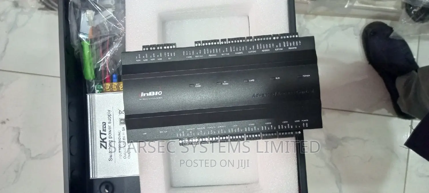 Zk Inbio 460 4 Door Fingerprint Card Access Control System