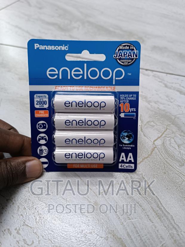 Panasonic Eneloop 2000mah AA Rechargeable Batteries - thumbnail 3