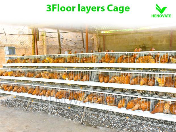 3 Tiers 96 Birds Layer Cage - thumbnail 2