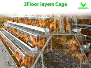 3 Tiers 96 Birds Layer Cage