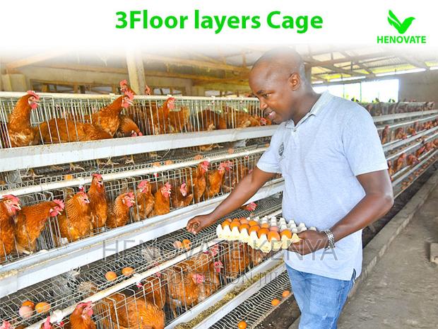3 Tiers 96 Birds Layer Cage - thumbnail 5