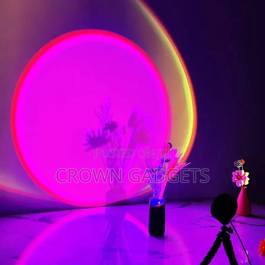 16 Colors Sunset Projector Lamp
