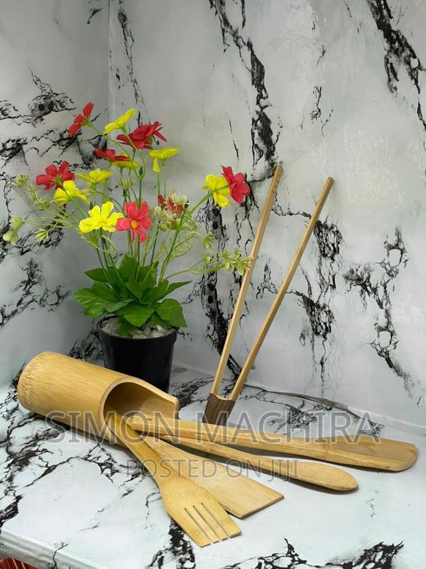 Bamboo Cooking Set/ Mwiko Set - thumbnail 2