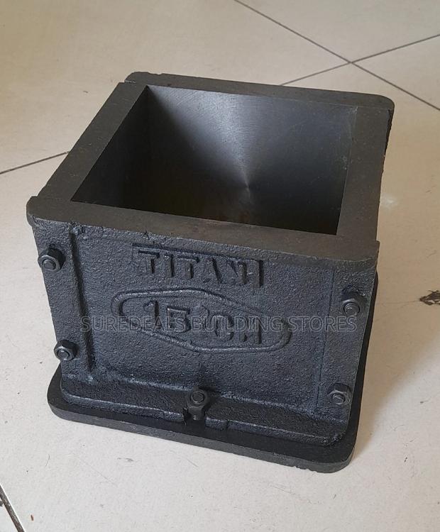 Cast Iron Concrete Mould Cement Mortar-150mm3 - main view