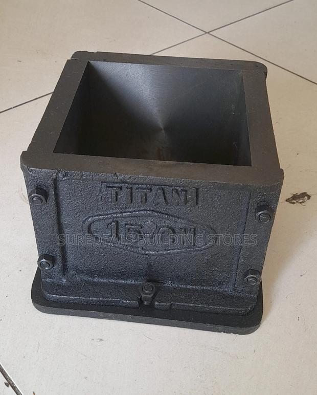Cast Iron Concrete Mould Cement Mortar-150mm3 - thumbnail 3