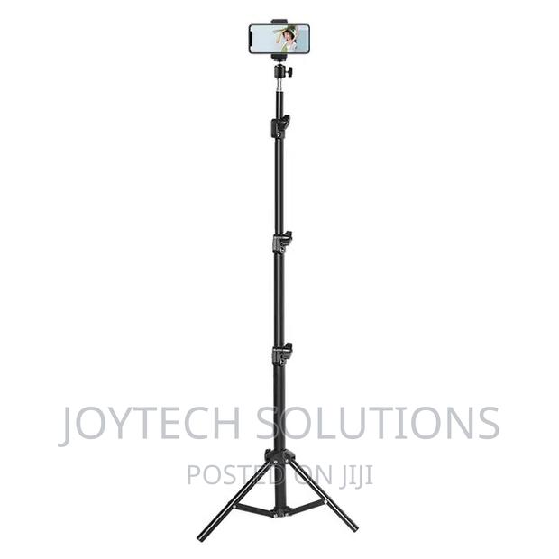 2.1 Meter High Phone Tripod With Bluetooth Shutter, Holder. - thumbnail 2