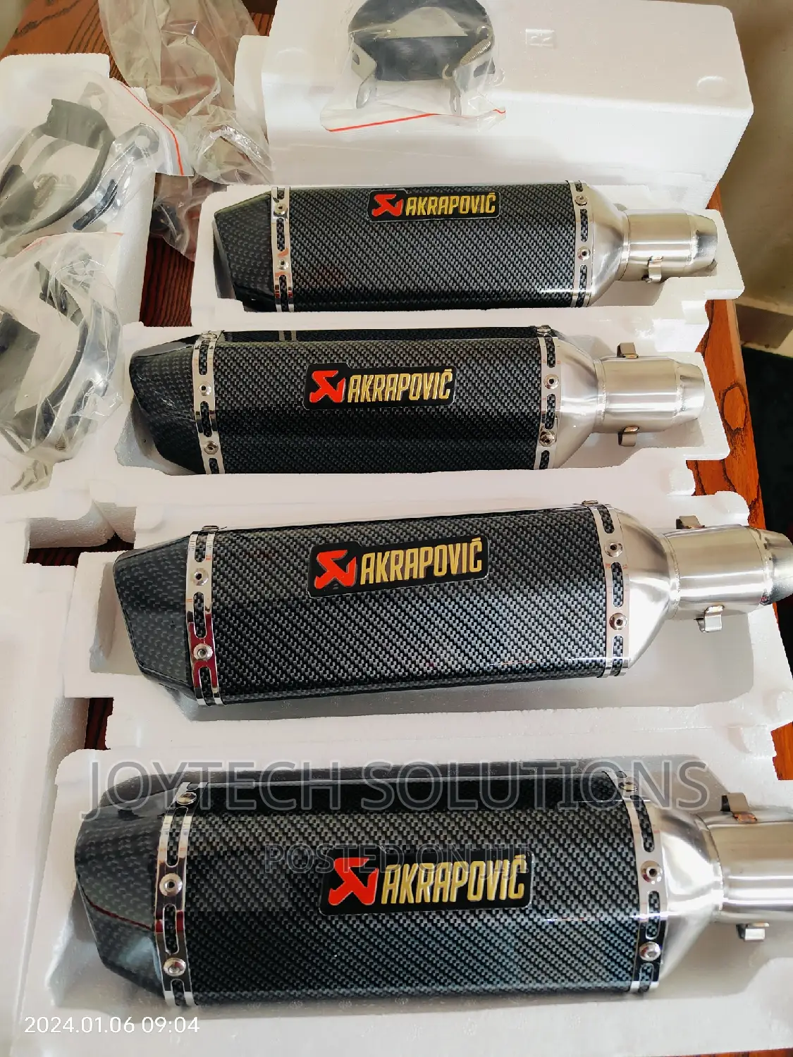 Exhaust Muffler Pipe. From 150 Cc to 1000 Cc