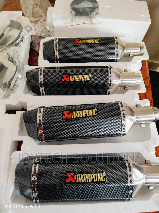 Exhaust Muffler Pipe. From 150 Cc to 1000 Cc