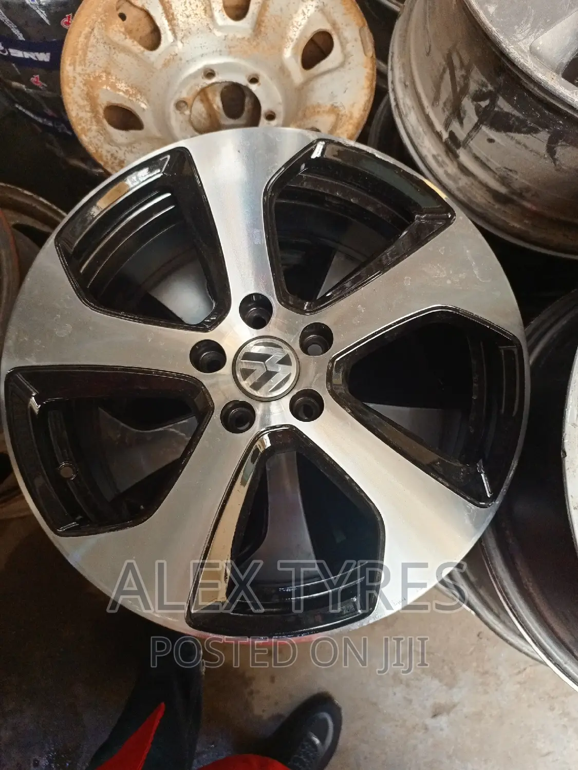Size 18 Inches Vw Sport Japan Rims Set