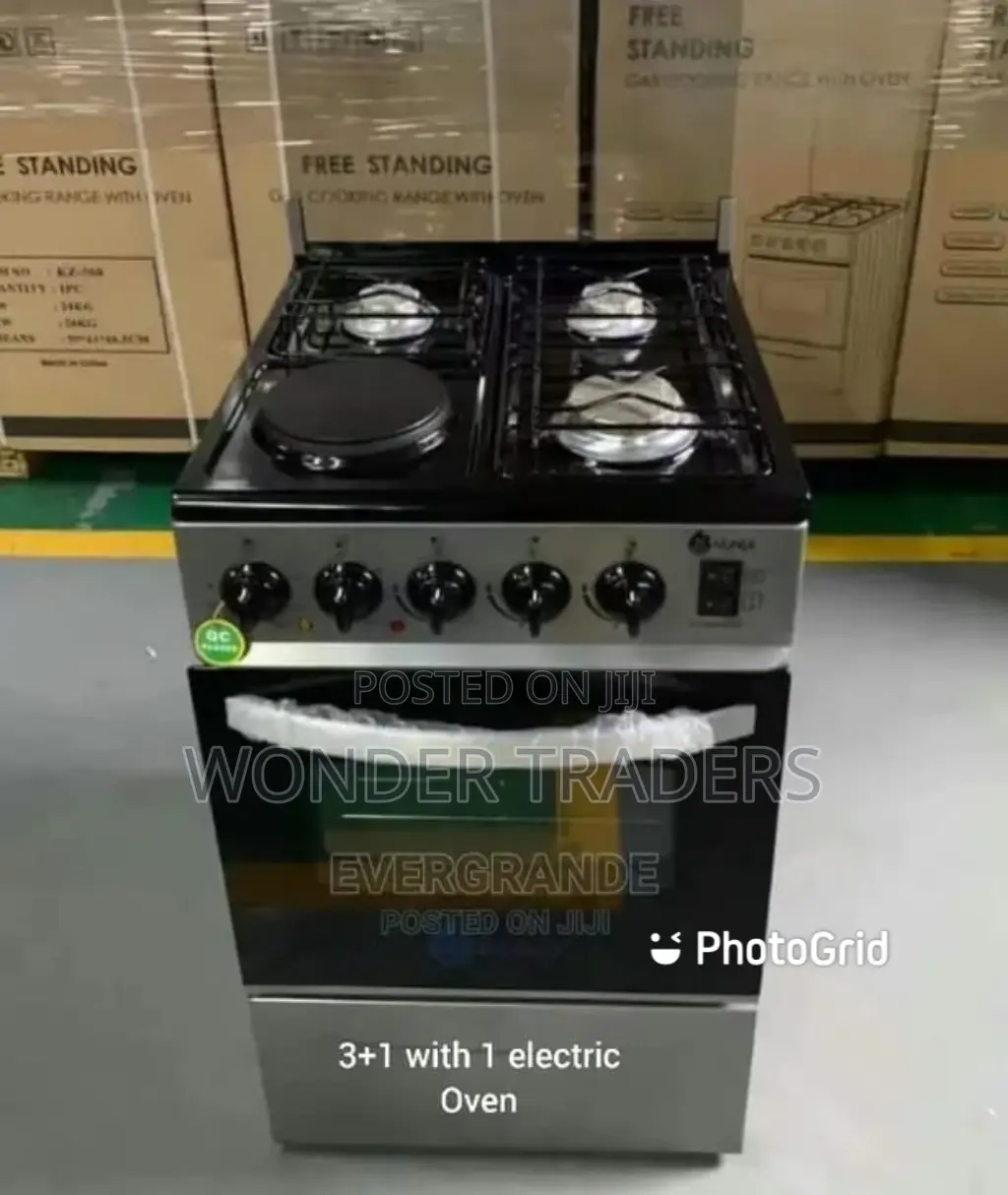 3+1gas Electric Oven Standing. Cooker
