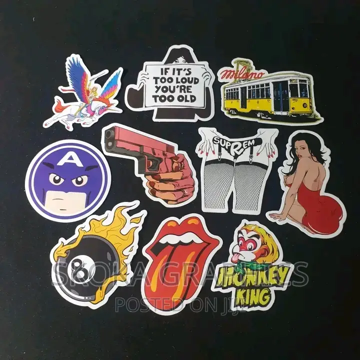 Water Proof Stickers