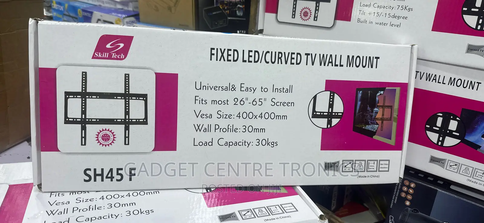 Skill Tech 26 To 65 Fixed Tv Mount