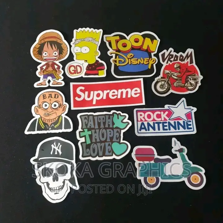Water Proof Stickers