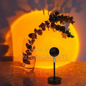 16 Colors 4 Modes Sunset Projection Lamp With Remote