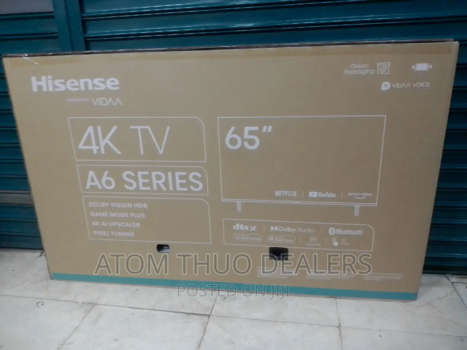 Samsung 65 Inches A6 Series Flameless Tv