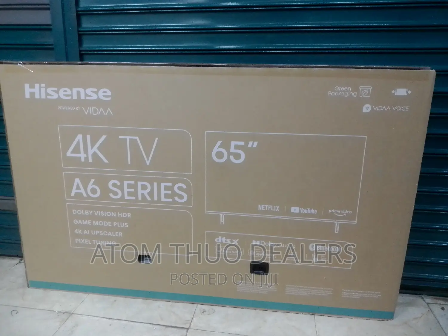 Samsung 65 Inches A6 Series Flameless Tv 