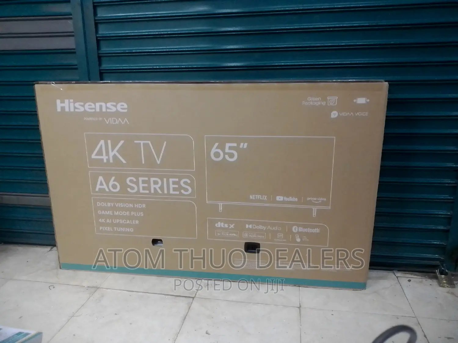 Samsung 65 Inches A6 Series Flameless Tv 